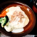 クックCZCQY5☆'s cooksnap of when they made パンケーキ＊ツナチーズソース.