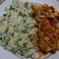 Japongelin's cooksnap of when they made トルコの家庭料理☆グリーンピースご飯.