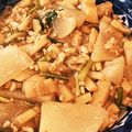 晴れ女☆夏女's cooksnap of when they made タケノコとカブのそぼろあん.
