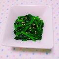 まあまま☆0403's cooksnap of when they made 簡単ほうれん草のナムル♪ごま和えおひたし.