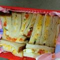 ｽｶｲﾌｨｯｼｭ☆'s cooksnap of when they made 離乳食 後期～ トマトたまごサンド.