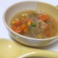 えりほの's cooksnap of when they made 焦がし玉ねぎ♡コクうまオニオンスープ.