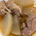 クックZGAAHT☆'s cooksnap of when they made 大根と鶏肉の煮物.