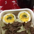 まさたかまま's cooksnap of when they made お好み焼き味の味玉◀◀味付け簡単.