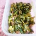 ＴＯＭＯＷＡＴ's cooksnap of when they made 常備菜☆セロリの葉の梅おかか炒め.