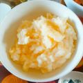 KOTOPi⭐'s cooksnap of when they made 朝ごはん、風邪の日にも！玉子粥。.