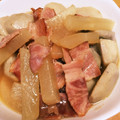 楓✿椛's cooksnap of when they made 里芋と大根とベーコンの煮物.