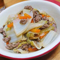しょみ一's cooksnap of when they made 白菜と豚挽き肉の旨煮☆おふくろの味.
