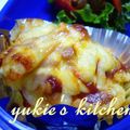 yukiはぴ's cooksnap of when they made 簡単♪じゃが芋のケチャチーズ焼き.