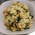 クック60OD6H☆'s cooksnap of when they made ほうれん草、人参、しめじの簡単白和え.