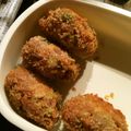 ステーキ2枚's cooksnap of when they made ☆卵いらずの衣で作るメンチカツ☆.