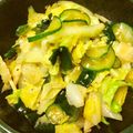 ジョン小太郎's cooksnap of when they made ダイエットつまみWキャベツわかめサラダ.