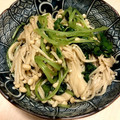 クックET15YS☆'s cooksnap of when they made 簡単！えのきとみつばのおひたし☆.