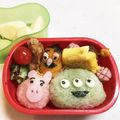 ひろのん♪'s cooksnap of when they made 遠足に♡トイストーリーキャラ弁.