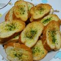 健康のママ's cooksnap of when they made 残りのバゲットで簡単！ガーリックトースト.