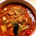 きゅんた✳︎'s cooksnap of when they made 夜スープ❸トマト、ツナ、大豆缶詰め♡.