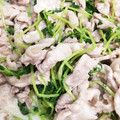 ぺっこりんらん's cooksnap of when they made 豆苗と豚バラのマヨ炒め.