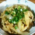 まつねぇ７２１６'s cooksnap of when they made じゅわ〜♪揚げとしめじの和風炒め♡.
