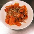 ♪sun♪sun♪'s cooksnap of when they made 人参のきんぴら.