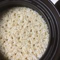 ヒマママ's cooksnap of when they made 誰でも簡単！土鍋で炊く玄米ご飯♡.