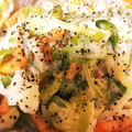 megkimo's cooksnap of when they made 柿とネギのヨーグルト和え.
