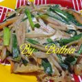 Bottna's cooksnap of when they made ニラとゴボウの柳川風.