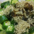 貧血のＫｏｊｉ's cooksnap of when they made オクラとじゃこのとろろ昆布乗せ.