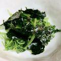 みっくママ's cooksnap of when they made ヘルシー小鉢☆みつばの焼き海苔あえ.