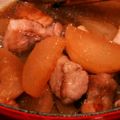 hitomi716's cooksnap of when they made 豚バラブロックと大根の甘醤油煮.