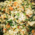 葡萄森's cooksnap of when they made にんじんと大根の葉と油揚げの炒め物ご飯◎.