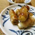 solapapa's cooksnap of when they made ねぎの甘辛肉巻き.