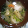 クック105KEH☆'s cooksnap of when they made ほくほくの食感♪3種の根菜と里芋のみそ汁.