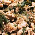 クック9HDOBA☆'s cooksnap of when they made 居酒屋風☆豚コマのピリ辛炒め.