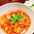 ぷちく's cooksnap of when they made 簡単！寒い日に白菜と鶏肉の煮込み♡.