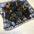 tennen's cooksnap of when they made 豆腐でふわもち～レンコン磯部揚げ.