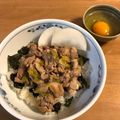 うめぼしこんぶ's cooksnap of when they made 再現！伝説のすた丼.