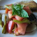 sotto's cooksnap of when they made 夏野菜のグリル　トマトマスタードマリネ.