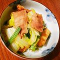 なべんぬ＠料理初心者's cooksnap of when they made 簡単レシピ☆豚バラと白菜と厚揚げ炊いたの.