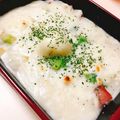 Haika☆'s cooksnap of when they made カップスープで即席☆餅スープグラタン♡.