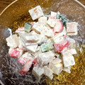Marmo's cooksnap of when they made 蓮根ときゅうりの和風ごまマヨサラダ.