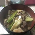モリマコ＠'s cooksnap of when they made 山形の芋煮　手間の数だけおいしい本場の味.