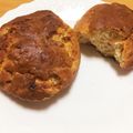tomaton☆'s cooksnap of when they made ＊バナナと柿のカップケーキ＊.
