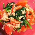 ふる～つ's cooksnap of when they made かぶの葉とツナのサラダ.