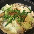 クックRCHHH1☆'s cooksnap of when they made 醤油ベースもつ鍋☆コストコシマ腸使用.
