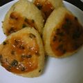 ゆうにゃママ's cooksnap of when they made トースターで☆簡単絶品味噌焼きおにぎり.