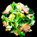 Cook★Robin's cooksnap of when they made 和風、簡単!菜の花とベーコンの卵焼き.