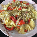 サナママ♡'s cooksnap of when they made ひき肉と野菜の中華炒め.