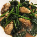 ★YuMiPAD★'s cooksnap of when they made 牡蠣とほうれん草のバター炒め.