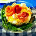 こもも0613's cooksnap of when they made 花束ちらし寿司.