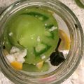 ほのゆうとん's cooksnap of when they made 青いトマトの塩麹漬け.